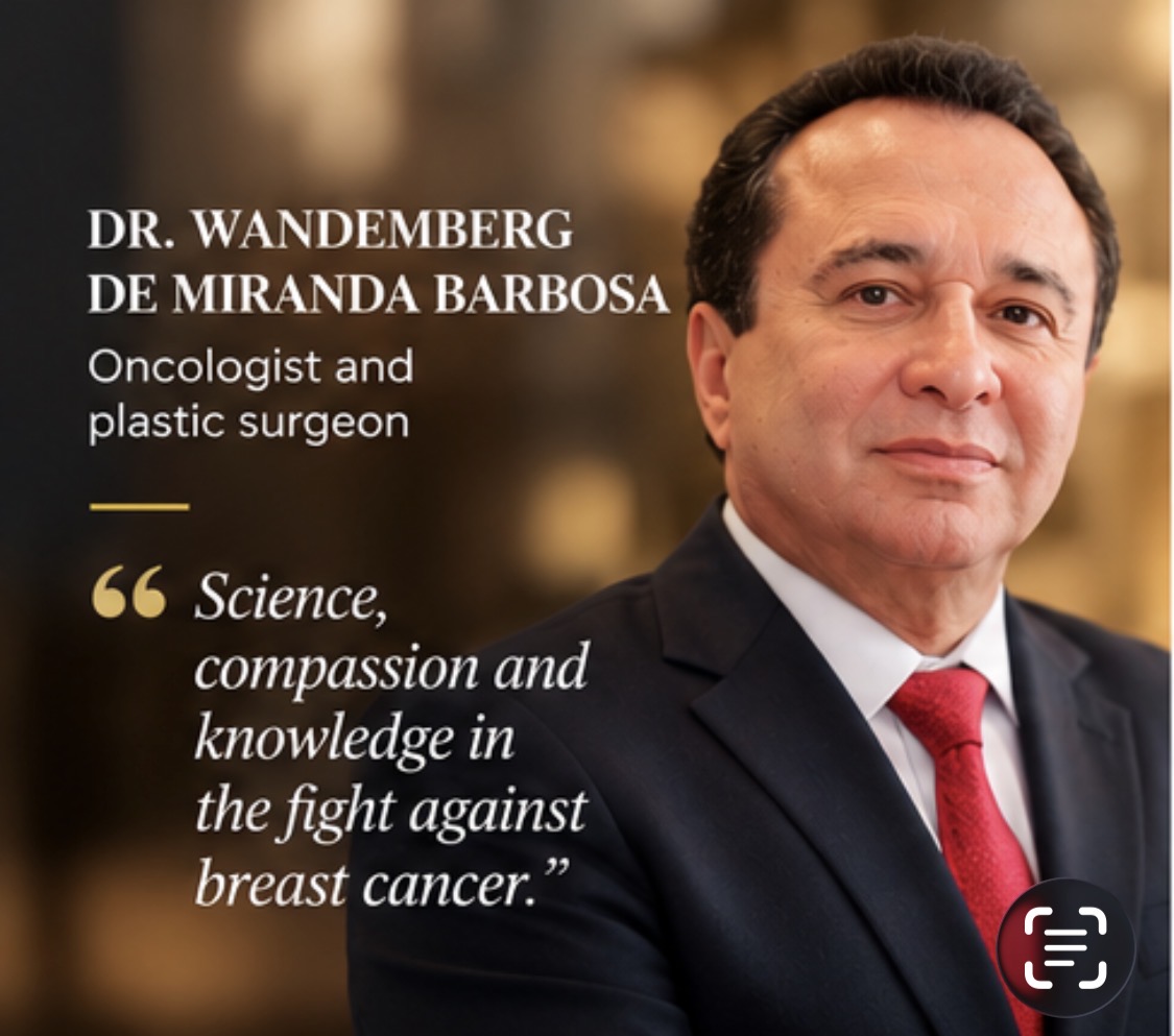 Livro sobre câncer de mama de Dr. Wandemberg de Miranda Barbosa