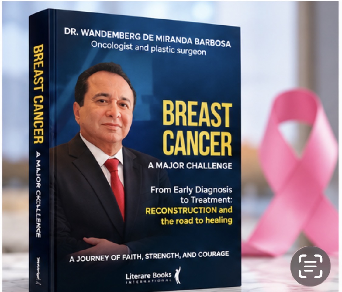 Livro sobre câncer de mama de Dr. Wandemberg de Miranda Barbosa